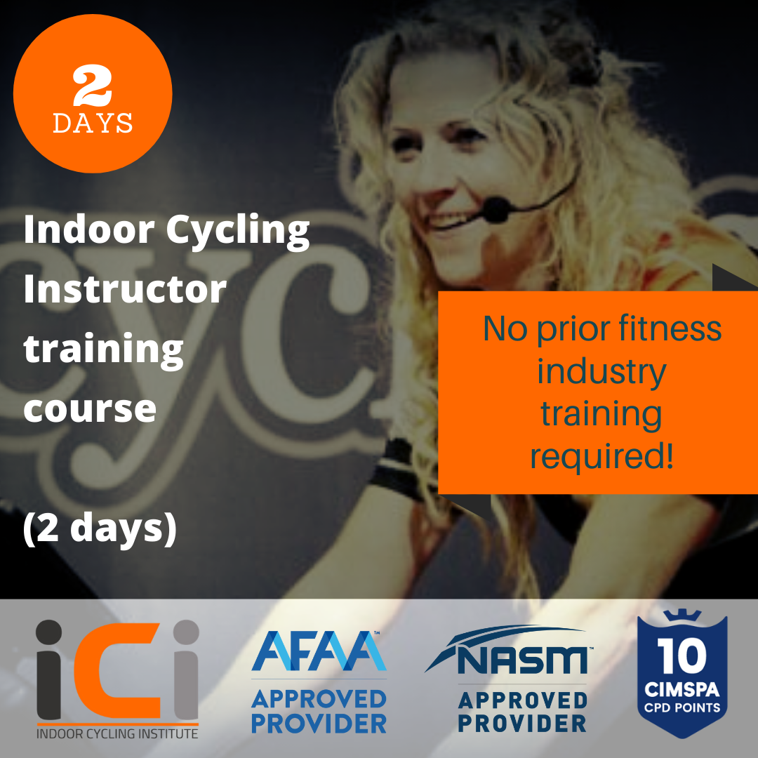 The best indoor cycling isntructor training at Indoor Cycling Institute