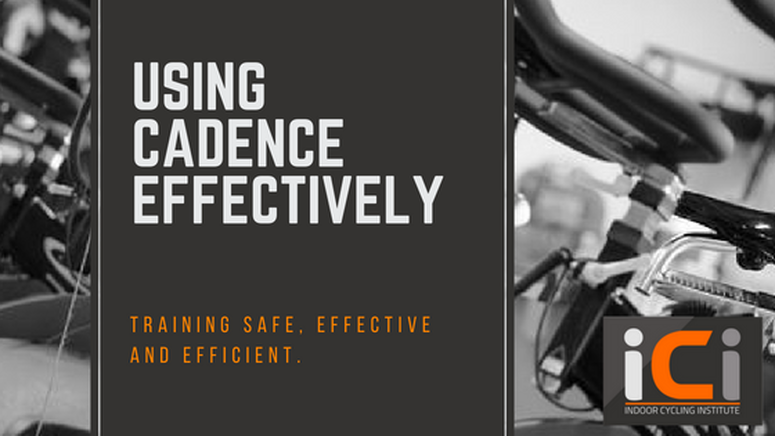 Using cadence effectively - tips from the home of the best indoor cycling instructor training in the UK Indoor Cycling Institute