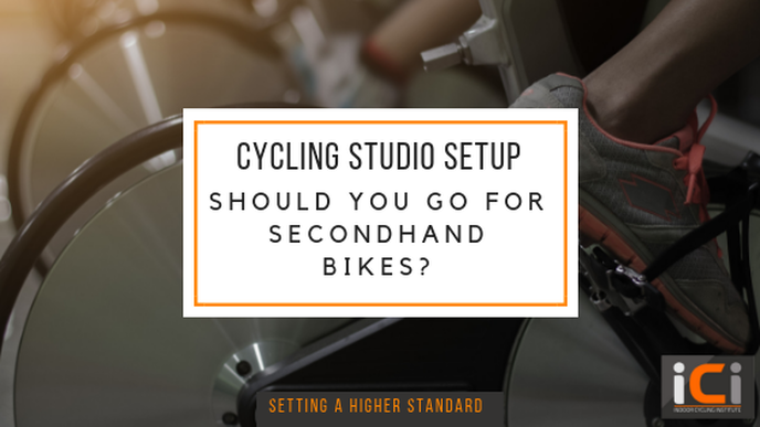 Setting up an indoor cycling studio? Should you go for secondhand bikes?